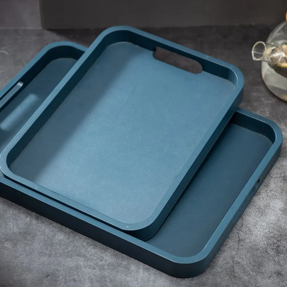 

1Pcs Nordic Style Food Tray High Quality Food Service Tray Snack Plates Home Hotels Restaurants Coffee Shop Snack Plates