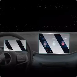 Tempered Glass Screen Protector For BYD Seagull 2022-2024 Car infotainment radio GPS Navigation instrument Dashboard protector