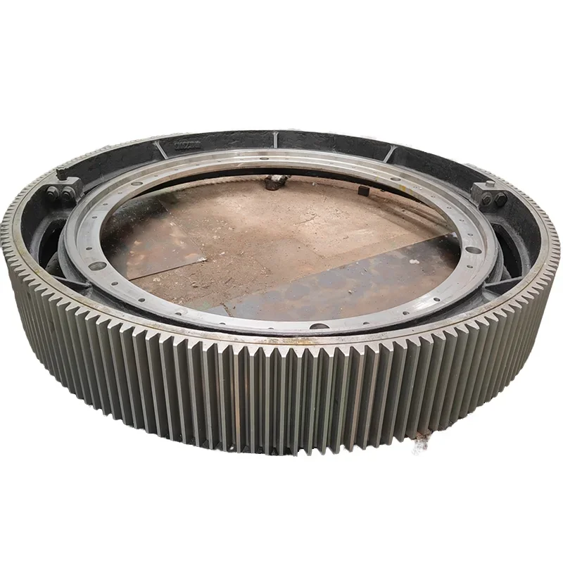 China Supplier Steel Helical Ring Gear Slewing Gear