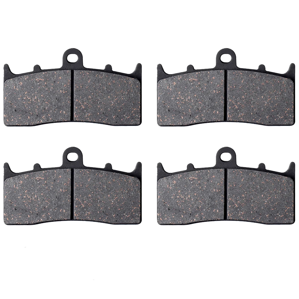 Motorcycle Brake Pads Disks Rear and Front For BMW K1200 LT (Evo-Integral ABS / Fixed Loose Bobbin Type) 07-09 R 1200 CL 02-04