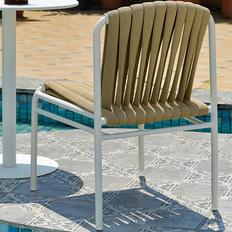 Outdoor sofa sunscreen small apartment single casual  chair