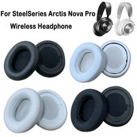 1Pair Replacement Ear Pads Repair Parts Soft Ear Cushion Memory Foam for SteelSeries Arctis Nova Pro Wireless Headphone