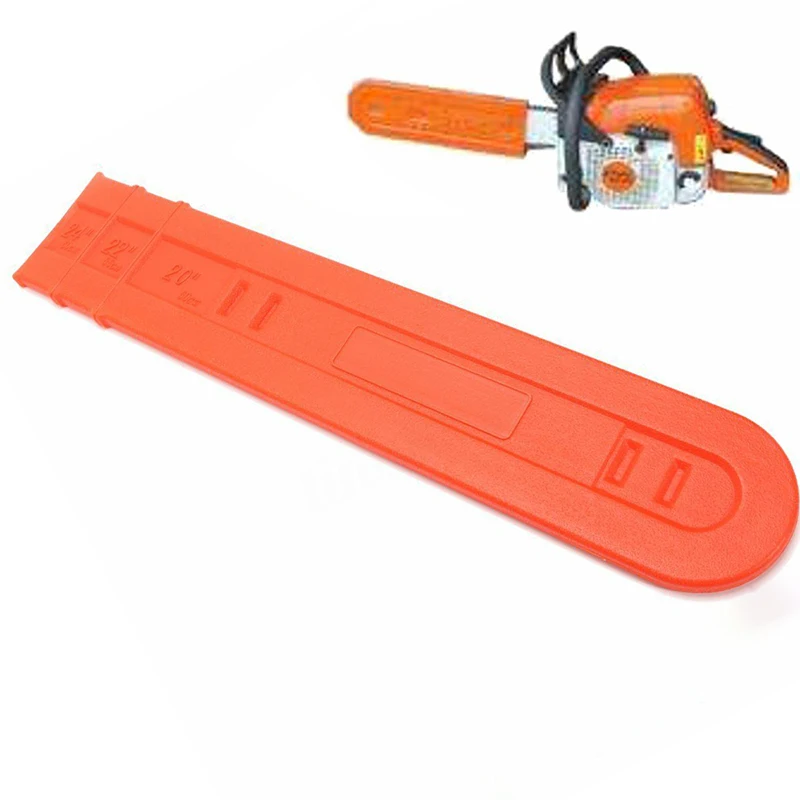 Reliable Orange Chainsaw Bar Protect Cover Scabbard Guard for StihlHusqvarna 038 044 046 Maintain Your Chain Saw