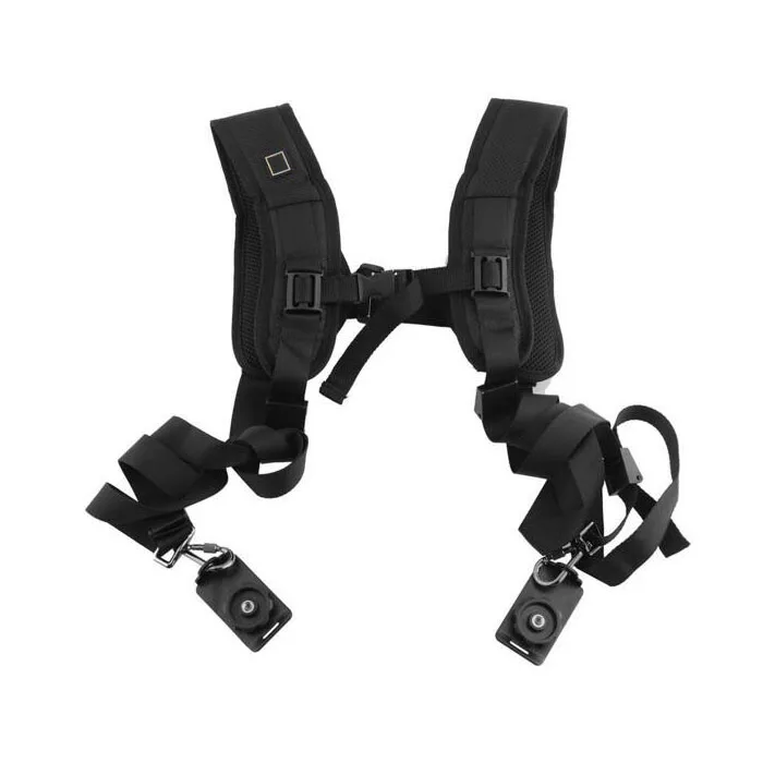 Cinto de ombro duplo profissional alça rápida para canon 70d 80d 5diii 5d4 6d 77d 7dii d5500 d7200 d610 d810 câmera dslr @