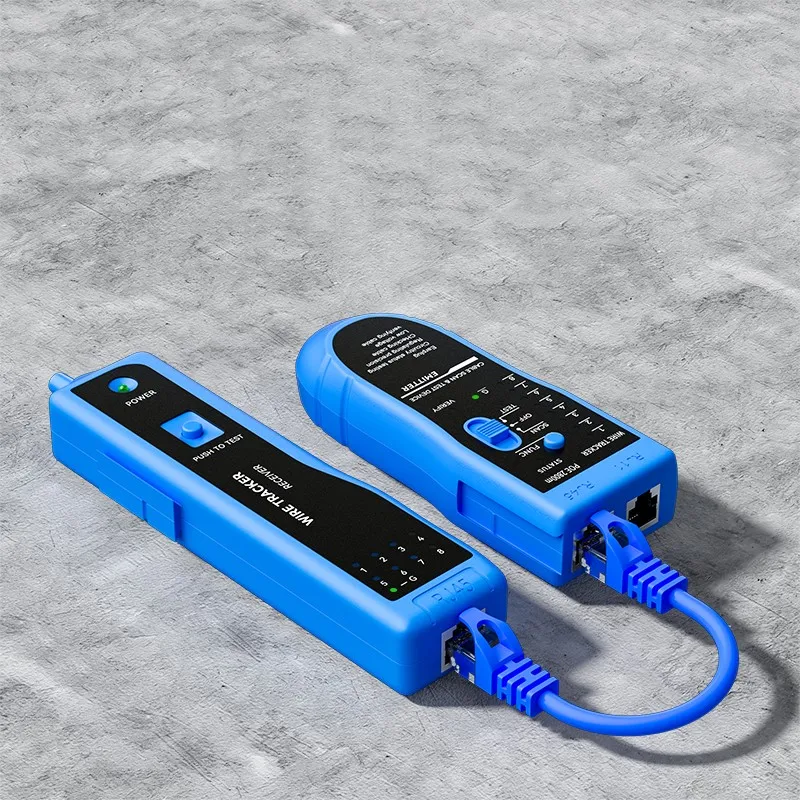 جهاز اختبار كابل الهاتف المحمول Dtech Rj45 Rj11، جهاز كشف خط الشبكة متعدد الوظائف #6