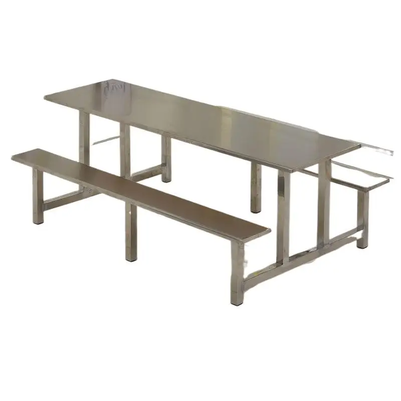 

Stainless steel, cafeteria, dining tables and chairs, all-in-one, school