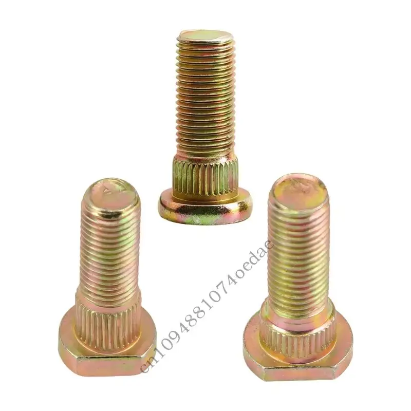 4pcs Strong Steel Wheel Nut with Splines Design Lug Nut for ATV UTV & Sandhills Strong