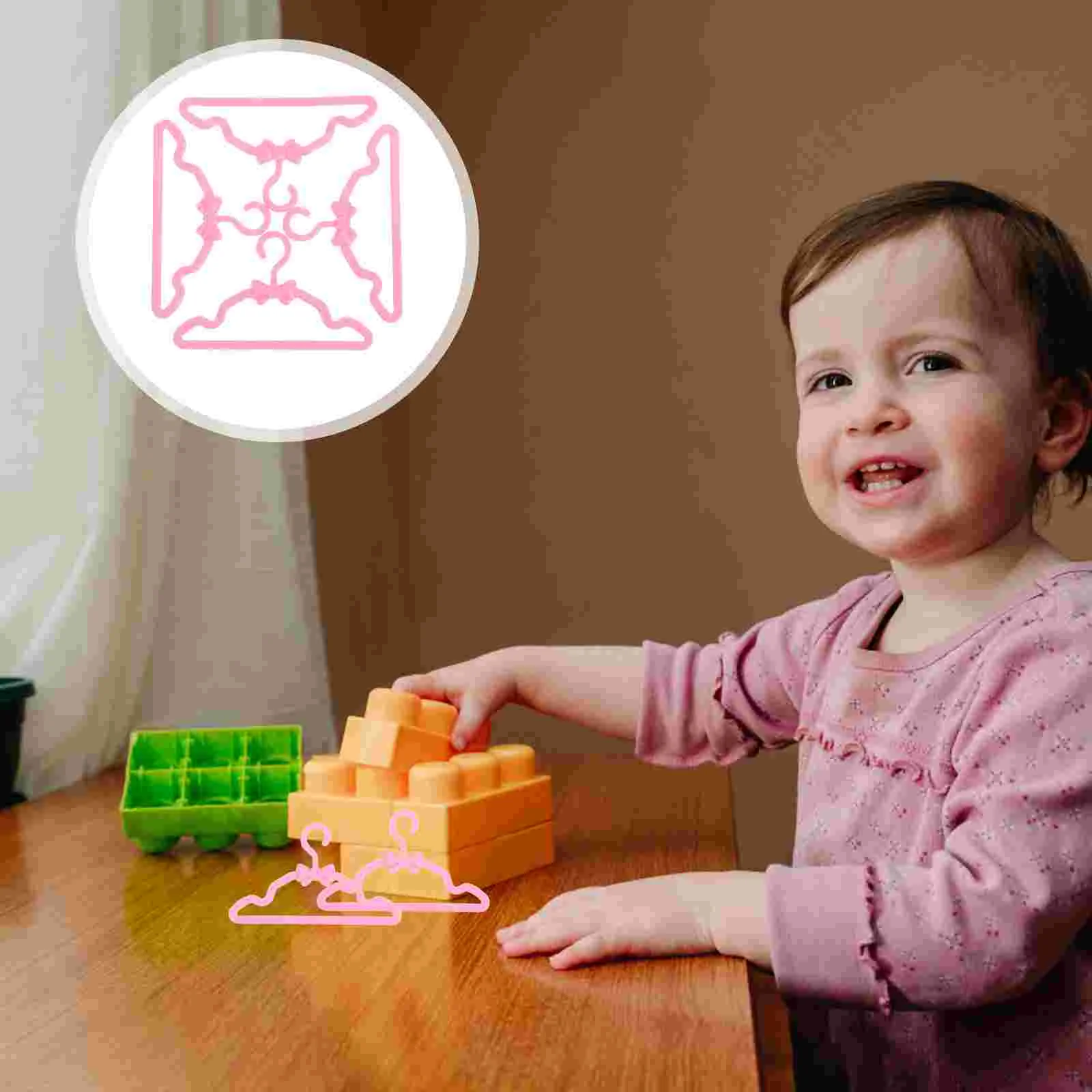 100 Pcs Bow Tie Hanger Baby Hangers Clothing Clothes Free Shipping Skirt Miniature Accessories Coat Child Kids for