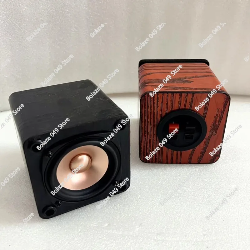 30-50W 4-8 ohm 3 inch bookshelf speaker wooden amplifier home audio audiophile passive speaker