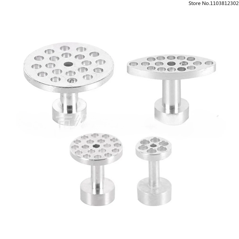 

4 Pcs Car Body Paintless Dent Hail Buckle Aluminum Alloy Glue Puller Tabs Remover Automobile Repair Set Paint Dent Repair Tool