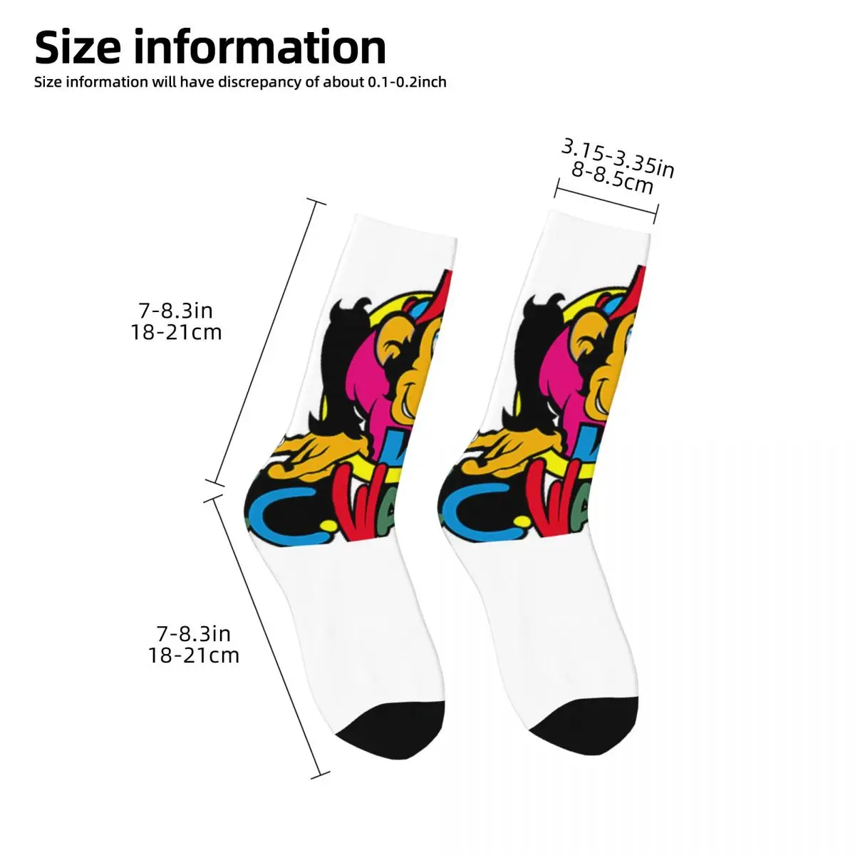 Monkey Lc Waikiki Singe Socks Harajuku Super Soft Stockings All Season Long Socks Accessories for Man\'s Woman\'s Gifts