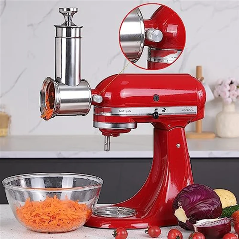 

B69A 2-компонентные винты с накатанной головкой для миксеров с наклонной головкой и подъемной чашей, сменный винт с длинной ручкой-концентратором серебристого цвета