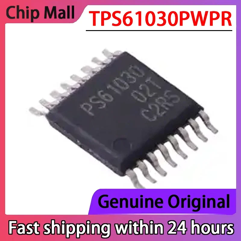 

5PCS Original TPS61030PWPR Screen Printed PS61030 HTSSOP-16 Boost Converter Chip