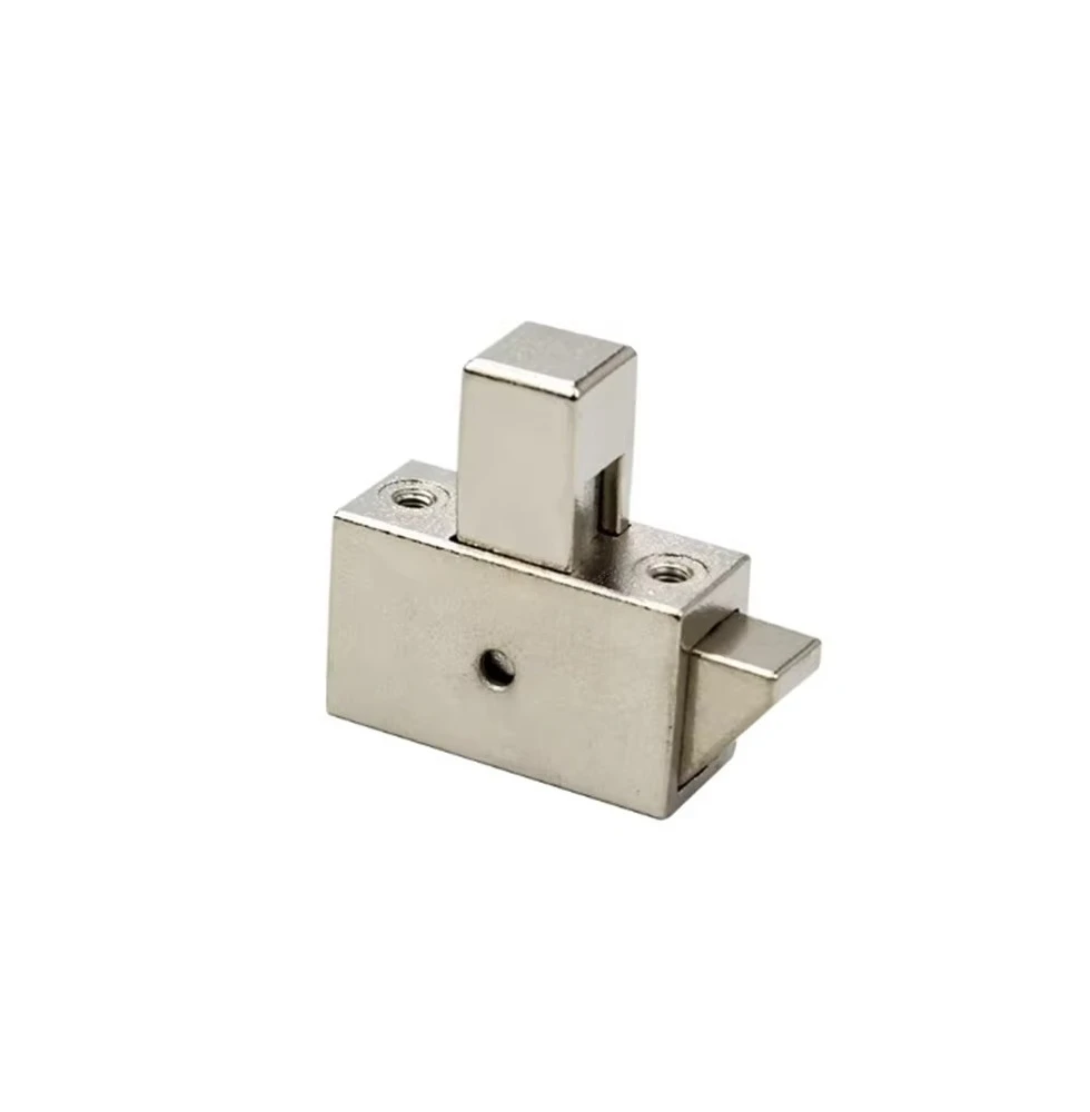 1pc DK637 Pressing type Pin Zinc Alloy Lock Cabinet Lock Iron Buckle Open Box Buckle Push pull Box Automatic Pin