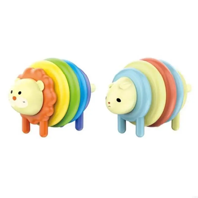 

CORB Educational Animal Stacking Blocks For Babies Sensory Play Matching Toy