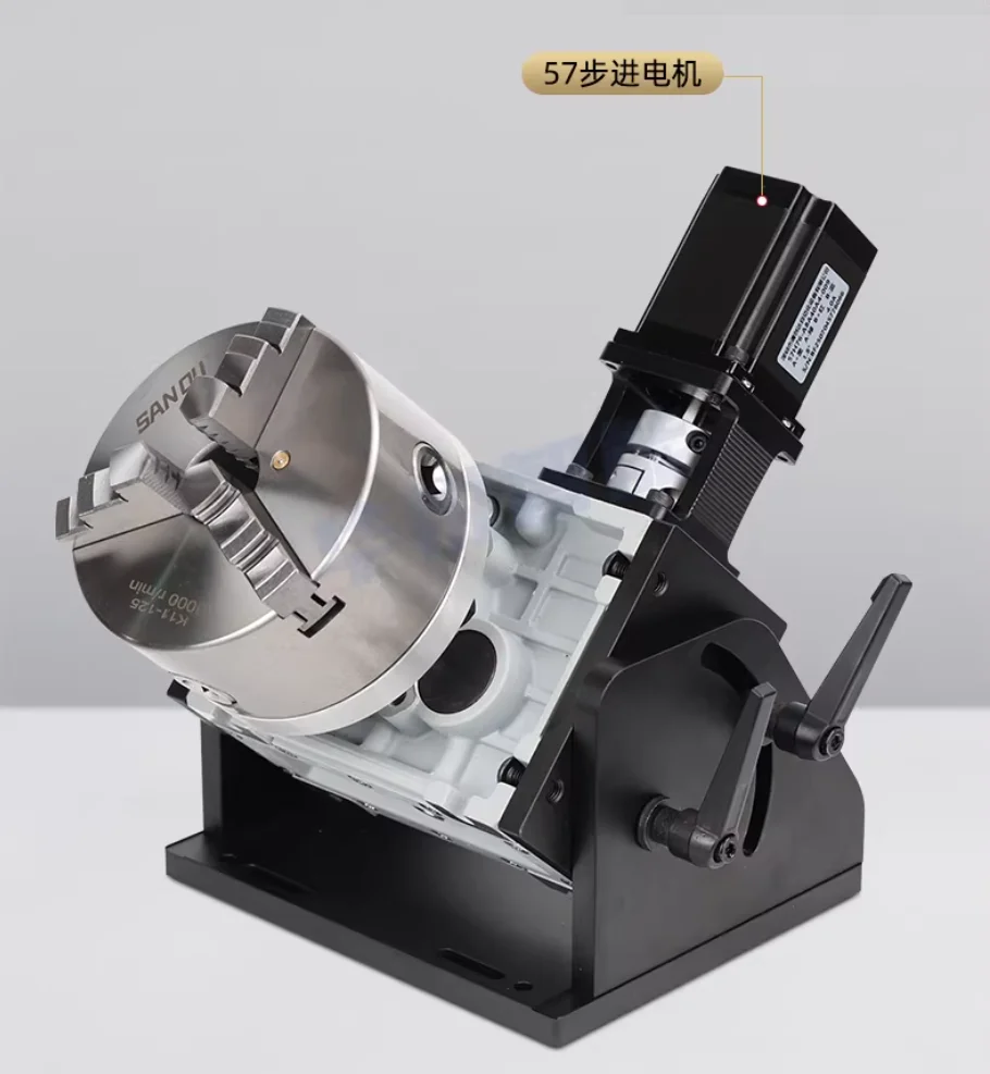 CNC precision indexing and speed-regulating rotary table, robotic arm argon arc welding, laser welding, circumferential welding