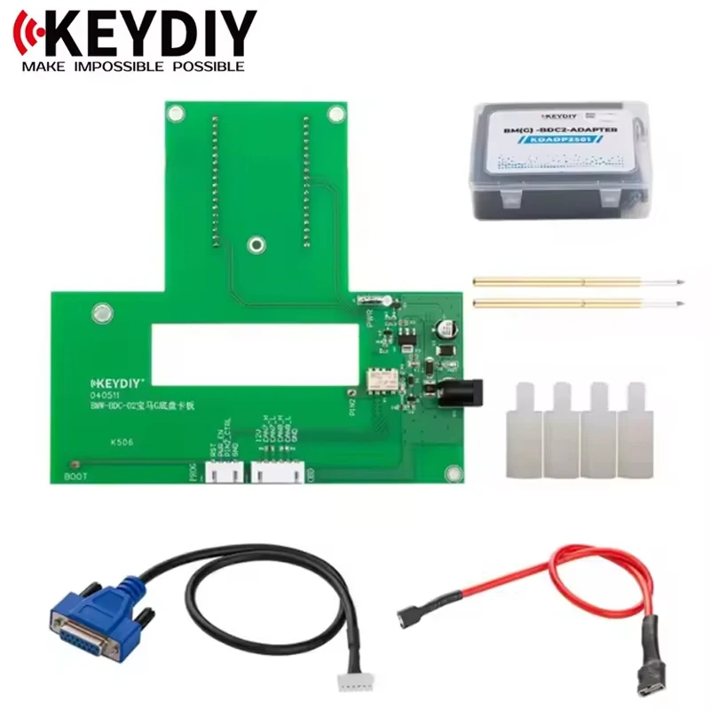 الأصلي KEYDIY BDC2 محول KDADP2501 لسيارات BMW G سلسلة العمل مع KD-X4 مفتاح أداة البرمجة لحام الحرة لا تفكيك