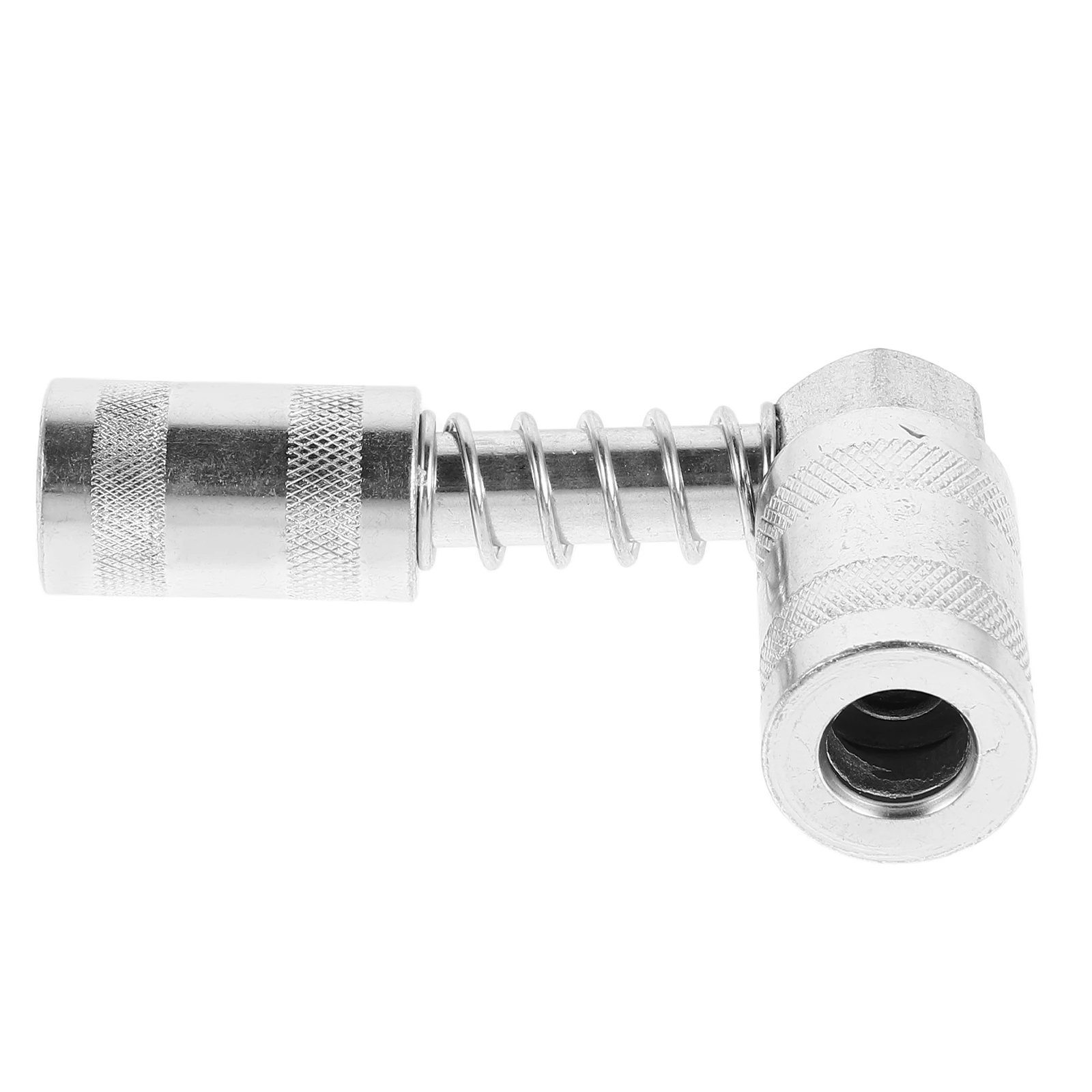 

90 Degree Grease Coupler Adapter Fittings High Pressure Lubrication Tools Automotive Equipment Precision Connector System