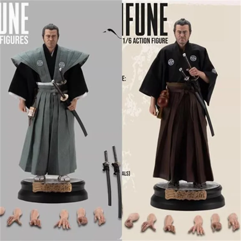 Infinite 1/6 Soldier Mifune Toshiro Samurai Version & Ronin Version 12'' Action Figure Model Toy In Stock