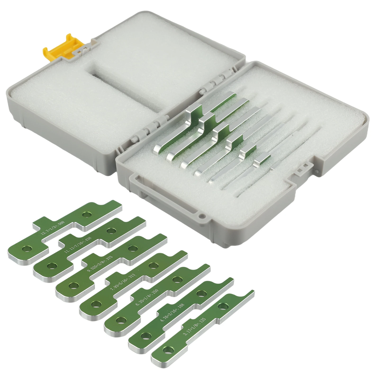 Metric Setup Blocks Height Gauge Set Precision Aluminum Setup Bars For Router And Table Saws Woodworking Set Up