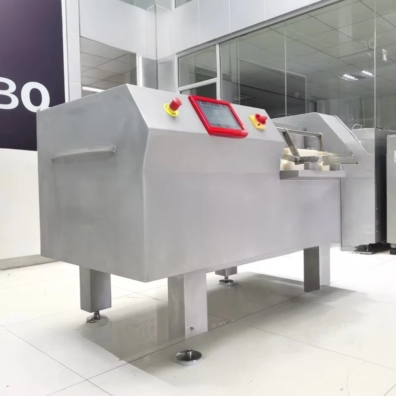 Venda de fábrica personalizada tridimensional carne congelada porco frango dicer máquina de corte carne dicer queijo máquina de corte em cubos