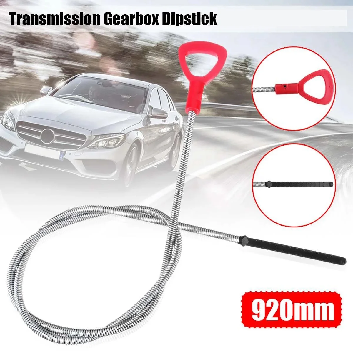 Auto carro transmissão caixa de velocidades Dipstick, Mercedes-Benz W163 W168 W203 W208 W211 W220 917-321 120-0721 1405891521, 920mm