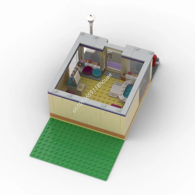 294pcs MOC Modular Puppy Daycare Modulared Model Building Christmas Gift Blocks Architecture Idea Toys Education Kids Birthday