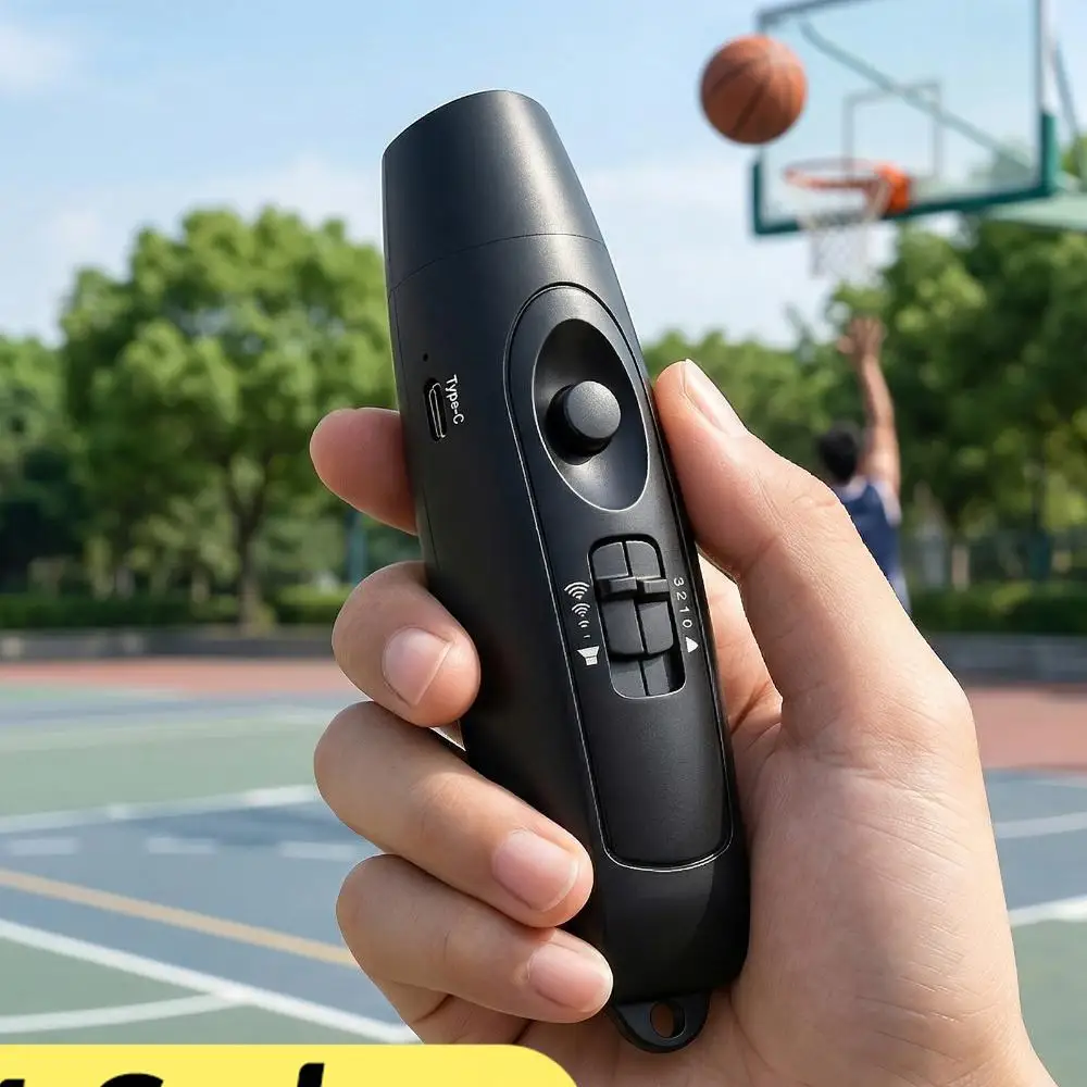 

Electronic Whistle USB Rechargeable Electronic Air Bear Horn 120-150dB with LED Safety Light for Outdoor Hiking Wildlife Defense