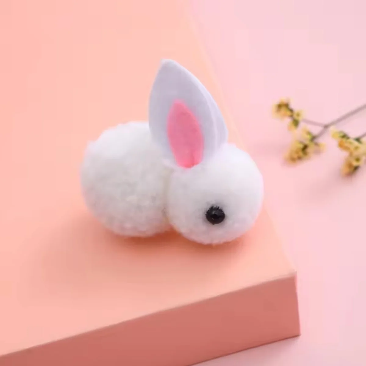 5–30 Stück Mini-Plüsch-Osterhase, weiches gefülltes Kaninchen für Ostern, Partygeschenke, Geschenkkorb, Kleinigkeiten, DIY-Haar-Pope-Haarspangen