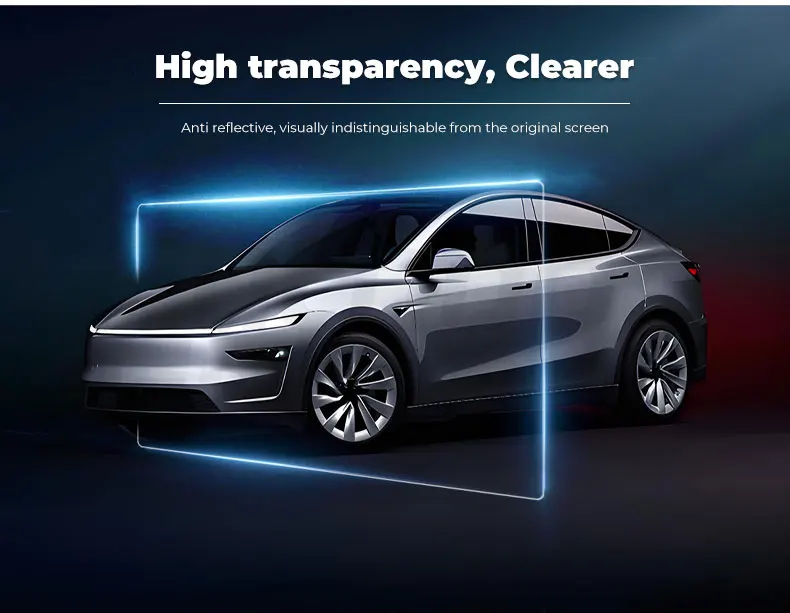 Futhope 16 Zoll gehärteter Glas-Displayschutz für Tesla Model Y YL 2026 Juniper HD Center Control Film Installationswerkzeug – Detail 10