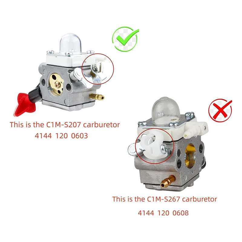 Carburetor Assembly For Stihl FS56 FS56R FS70 KM56 KM56RC Bruschcutter Garden Mower Engine Parts Fuel System Utility Accessory