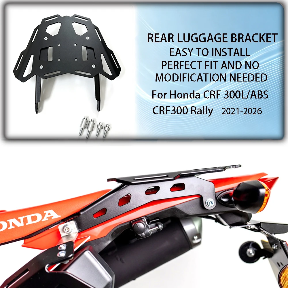 portapacchi-posteriore-moto-per-honda-crf-300l-crf300l-abs-crf300-rally-2021-2026-supporto-fissaggio-bauletto-staffa-porta-carico