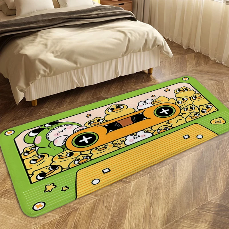 Cartoon Tape Bathroom Mat Room Decorating Items Carpet for Bedroom Outdoor Entrance Doormat Entryway Kitchen Living Room Rug