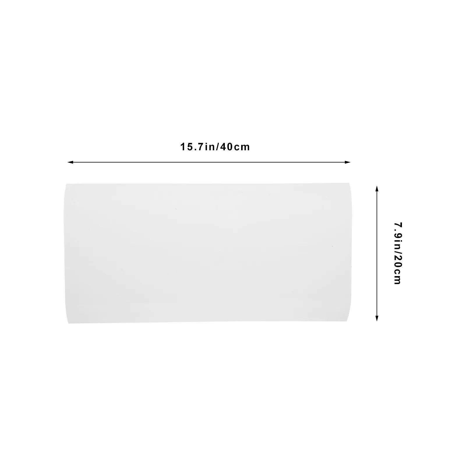 Air Conditioner Deflector 40Cm Solid Material Air Conditioning Vent Deflector Long Rectangular Ceiling Vent Airflow Baffle