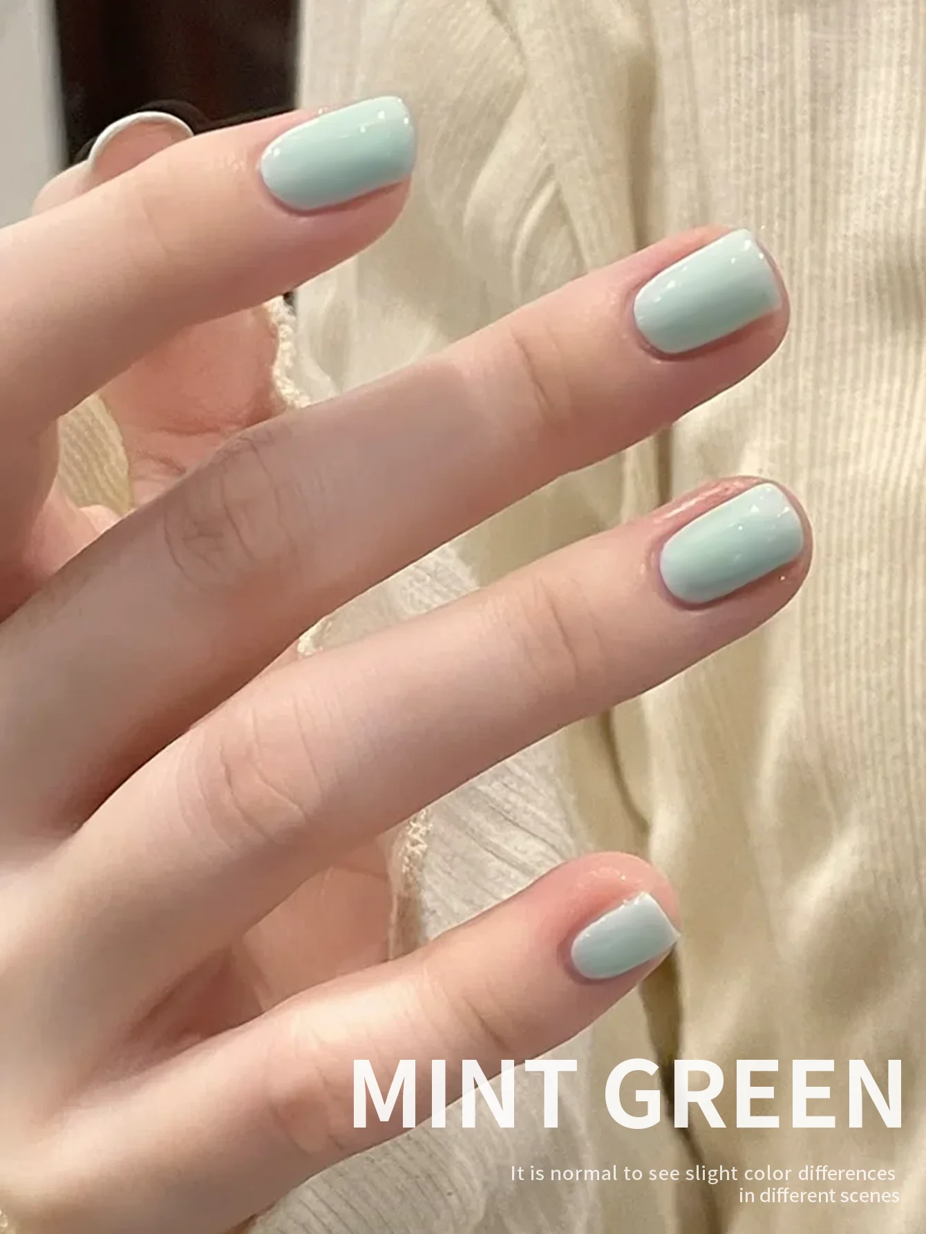 1 قطعة 15 مللي النعناع الأخضر جيل للأظافر شبه دائم مسمار الفن تمرغ الأشعة فوق البنفسجية LED صالون الأظافر لتقوم بها بنفسك صالون الأظافر هلام #2