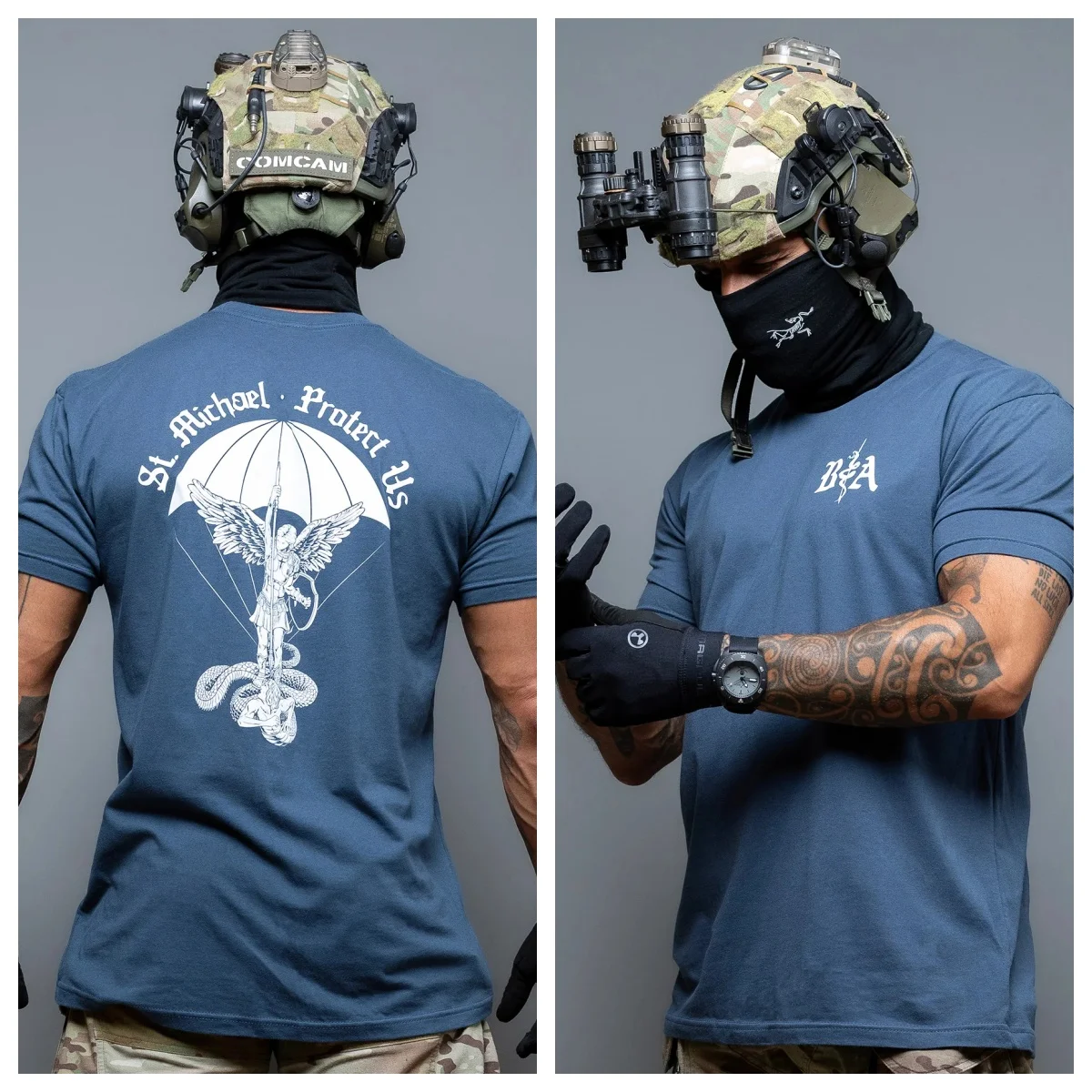 Pentagon Go Tactical Military Tactical Art Style Summer Casual T-shirt Men's and Women's Luxury Brand