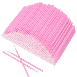 200 PCS Disposable Micro Applicators Brush Eyelash Extension Individual Applicators Mascara Brush for Make up and Clean and Comp