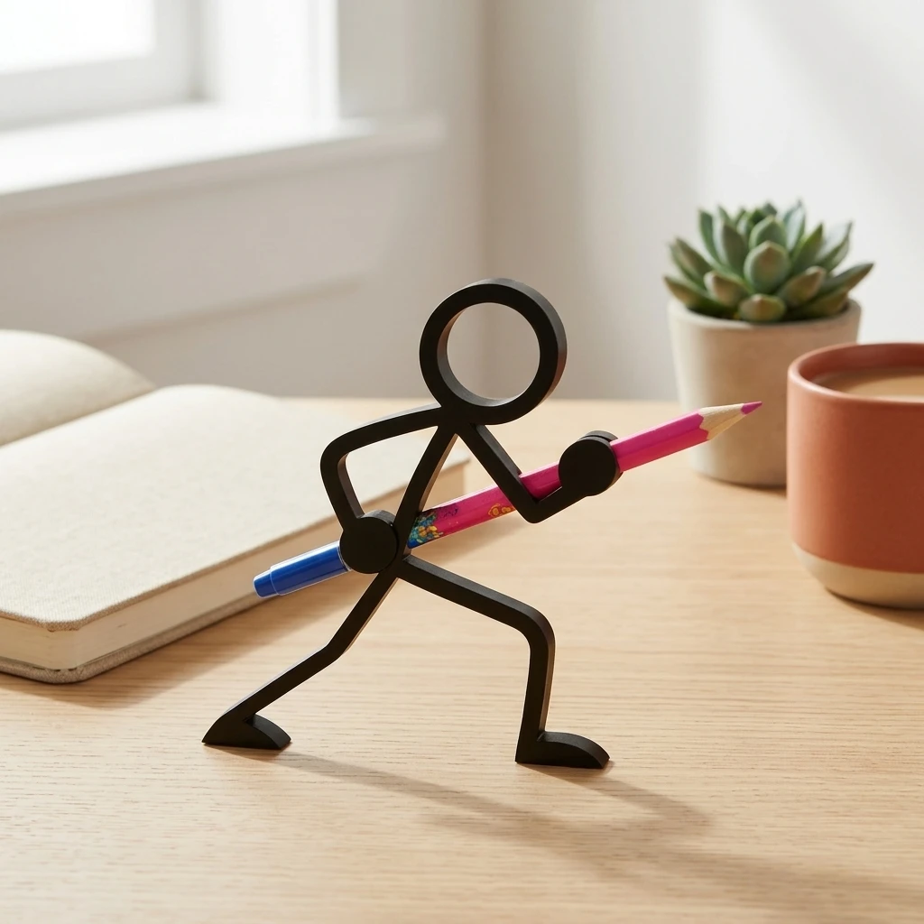 حامل أقلام على شكل محارب ثلاثي - مراجعة 3D Printing Pen For Adults وسعره
