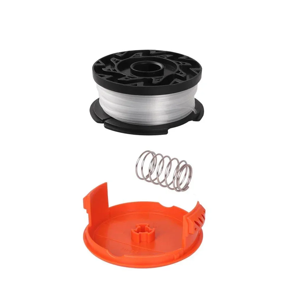 Imagem -06 - Conjunto de Linha de Corte de Carretel Adequado para Vários Modelos de Aparador de Cordas Black Mais Decker Black Mais Decker Economizando Esforço +