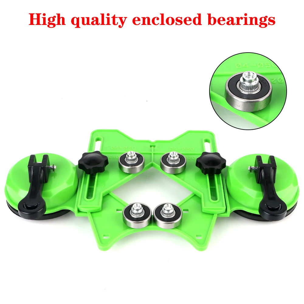 4-83mm Glass Tile Opening Locator Double Suction Cup Guide Hole Locator Punch Drill Guide Drills Hole Centering Positioning