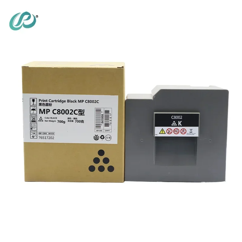 4pcs MPC8002 Toner Cartridge for Ricoh MP C6502 C8002 High Quality Toner Powder CMY500g BK700g