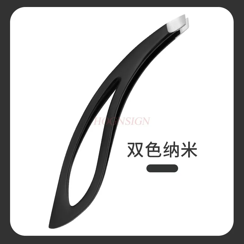 眉毛クリップ、脱毛クリップ、メイク道具の修理用のまっすぐな眉毛クリップと斜めの眉毛クリップを備えたステンレス製ピンセット