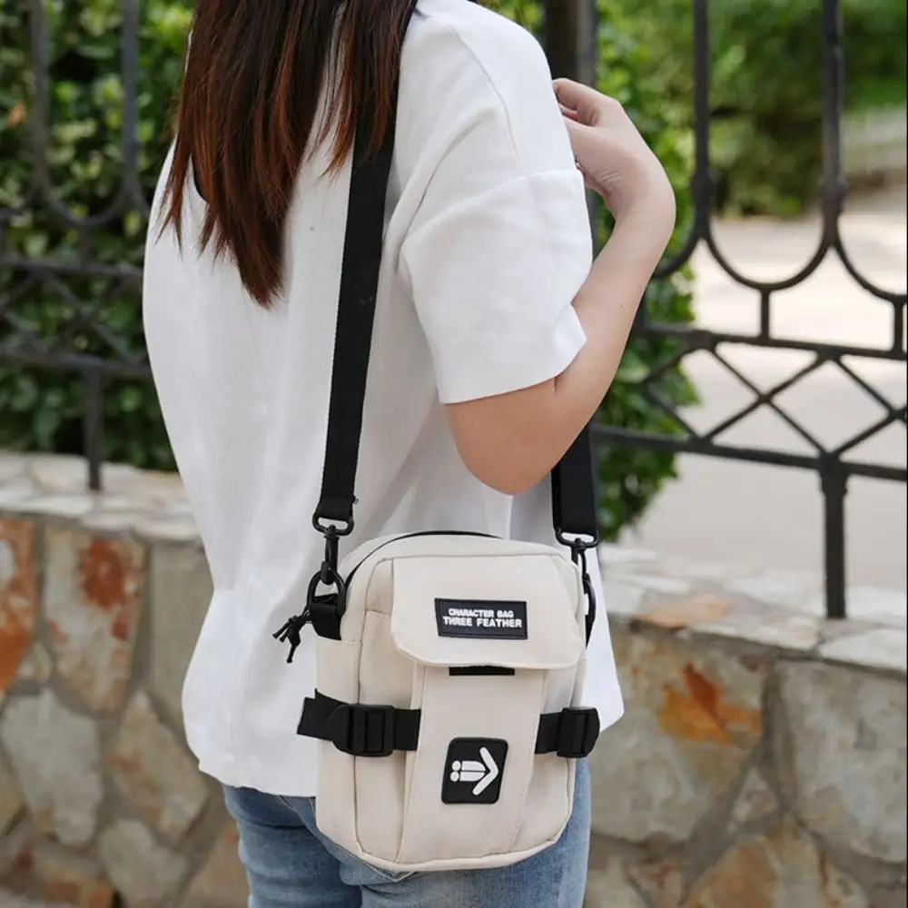 Nylon Women Sling Bag New Casual Canvas Shoulder Bags Fashion Small Couple Bag Mini Crossbody Bag