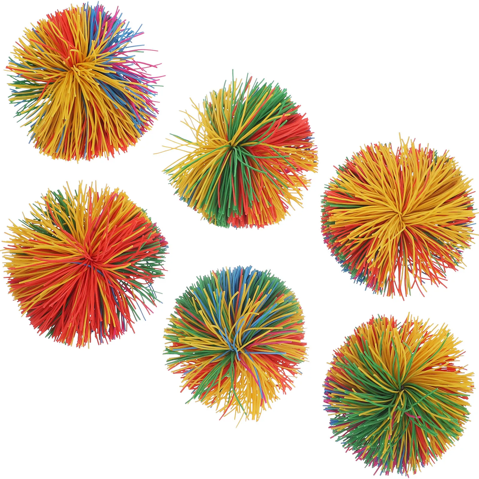 Silicone Fidget Ball Set for Stress Relief – Soft Lightweight Sensory Toy for Kids and Adults