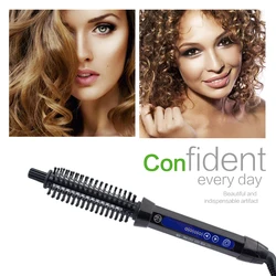 Varinha De Ondulação De Cabelo De Cerâmica, Anion Hair Curler, Escova De Ar Quente Profundo, Rolo De Aquecimento, Ferramentas De Cuidado Do Cabelo Styler, Ferro