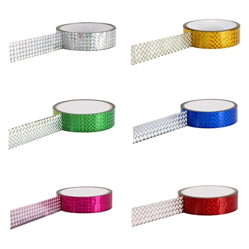 30M Ritmische Gymnastiek Ring Decoratie Holografische Glitter Tape Artistieke Hoops Stick Stickers Flash Tape DIY