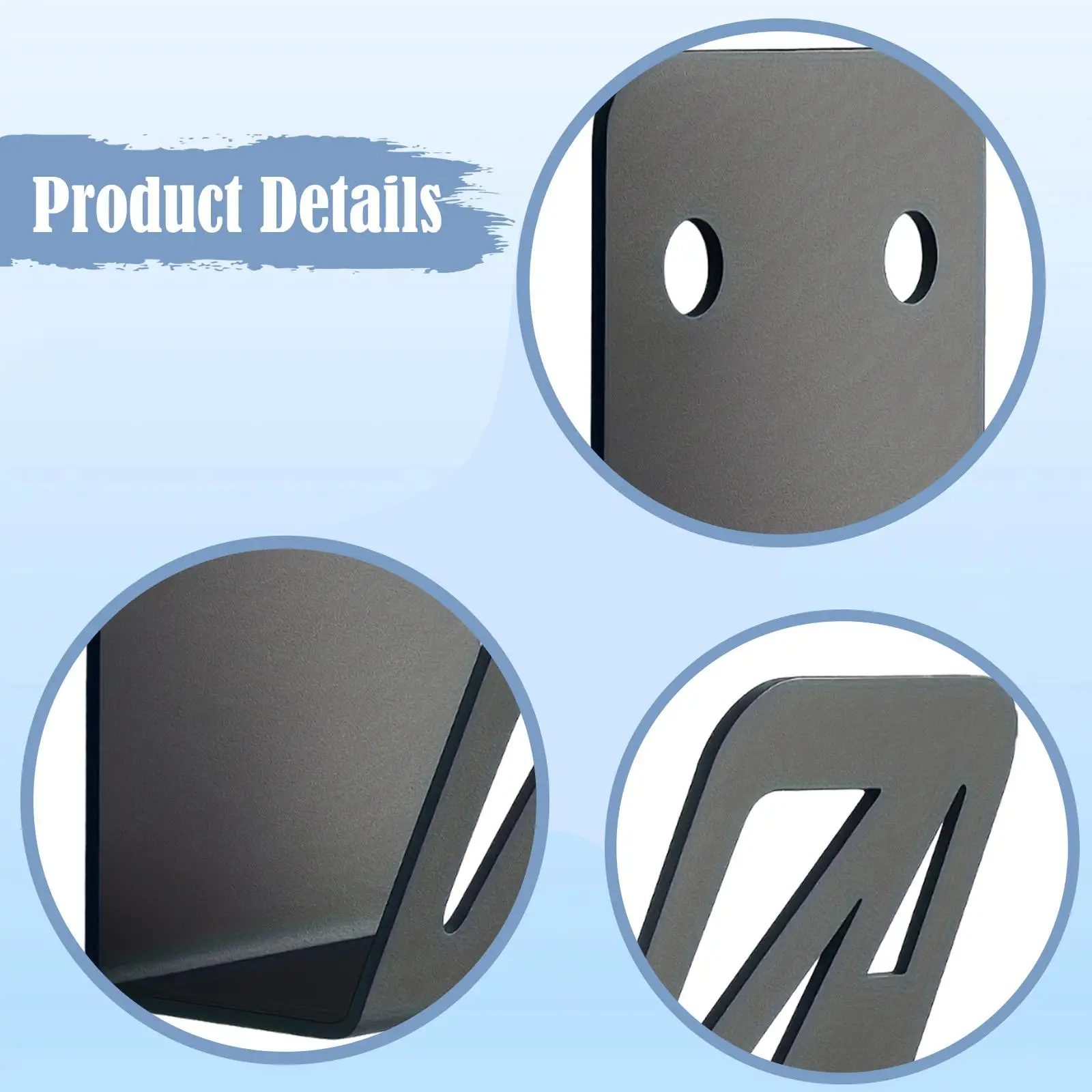 Picture 4: Wall Mounted EV Charger Cable Holder Heavy Duty Iron Hanger Electric Car Cord Organizer for Home Charging