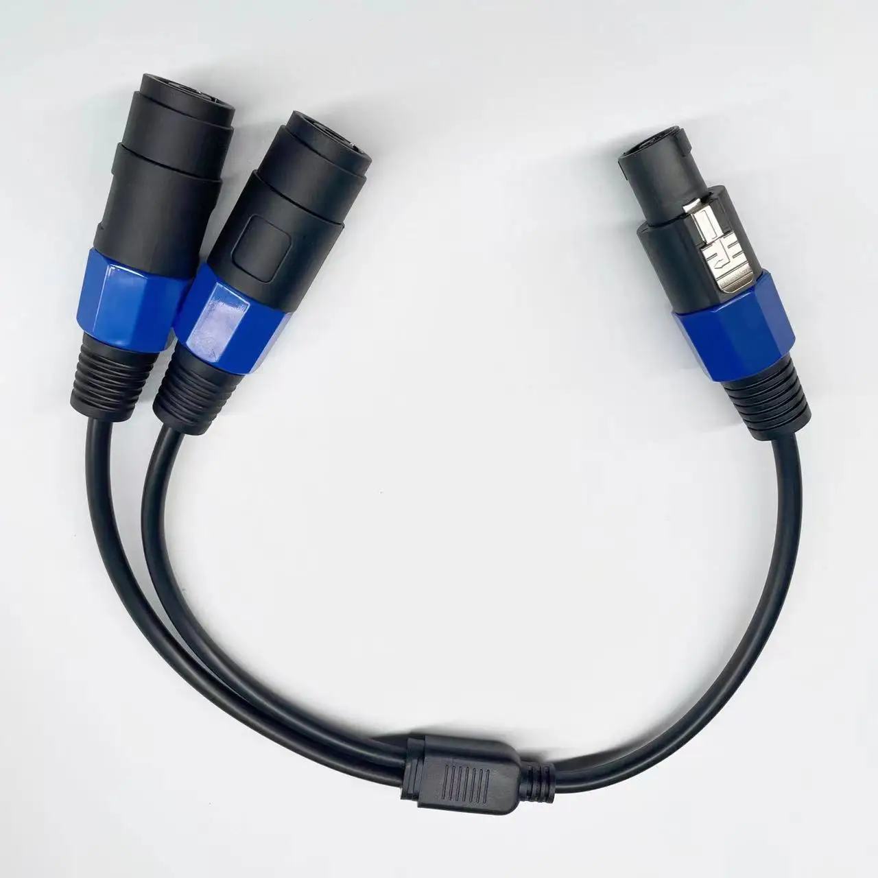 Speakon Splitter 1 To 2 Splitter Y Cable Speaker Break Out Cable Speakon Female Male To Dual Male Extension SOUND Cable