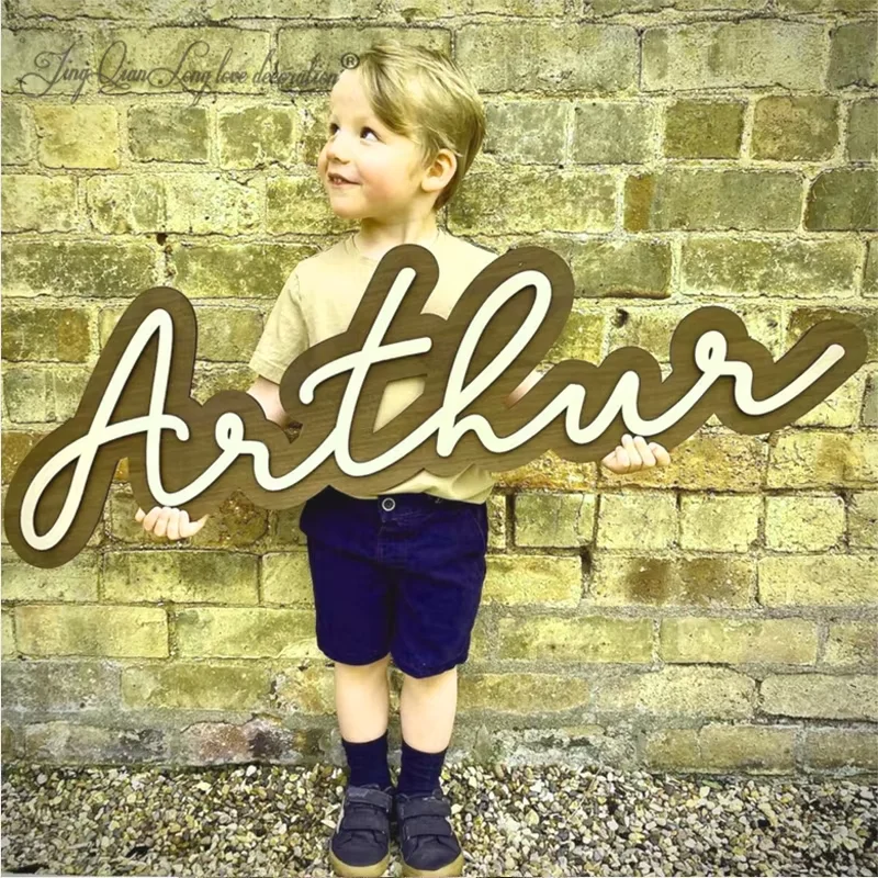 Custom Wooden Name Sign for Nu - đánh giá và giá Baby Nursery Name Letters