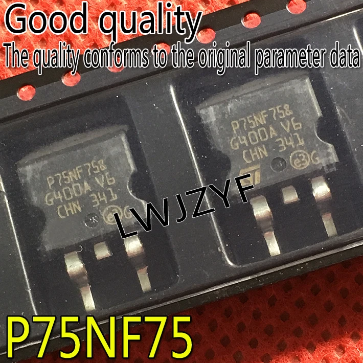 P75NF75 = B75NF75 75NF75 TO-263 MOS MOSFET, envío rápido, 1 unidad